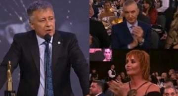 Graña ganó el Martín Fierro y criticó a Milei