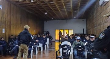 Capacitaron a policías y organismos de emergencia en manejo de crisis en Belén