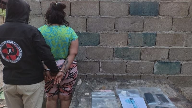 En Catamarca detuvieron a una joven con cocaína, balanza y municiones