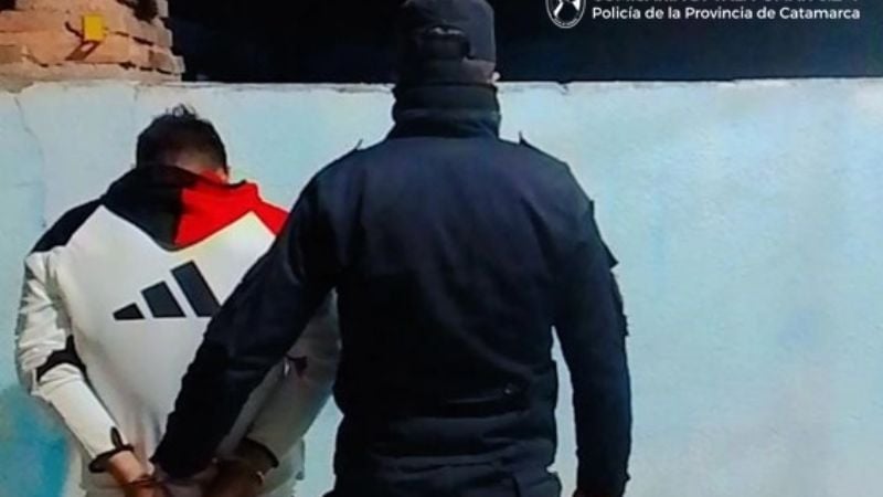 Amenazó a un hombre con un arma blanca y terminó detenido en Pomán