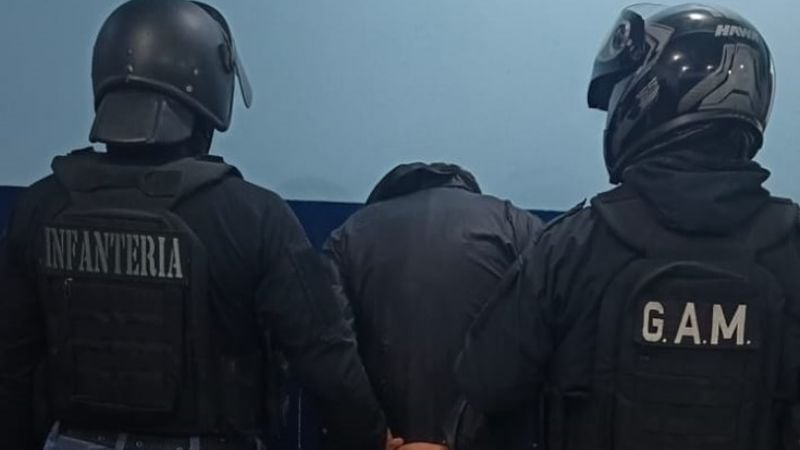 Arrestaron a un joven por causar disturbios en Santa Rosa
