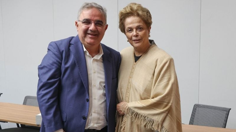 Jalil se reunió con Dilma Rousseff en China