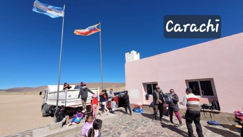 Cruzada solidaria en la Puna catamarqueña