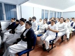 Se realizó la primera inducción hospitalaria para estudiantes de Enfermería de la UNCA