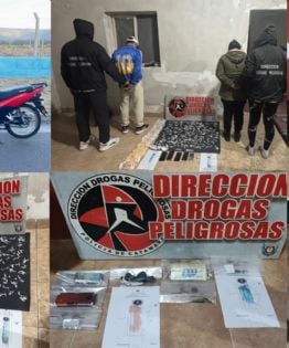 Tres detenidos y más de 460 dosis de cocaína secuestradas