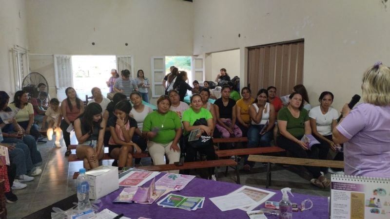 Articulan acciones de prevención de cáncer de mama en Pomán