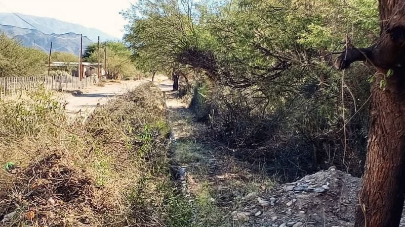 La Municipalidad de Santa María avanza con obras y mejoras en Chañar Punco.