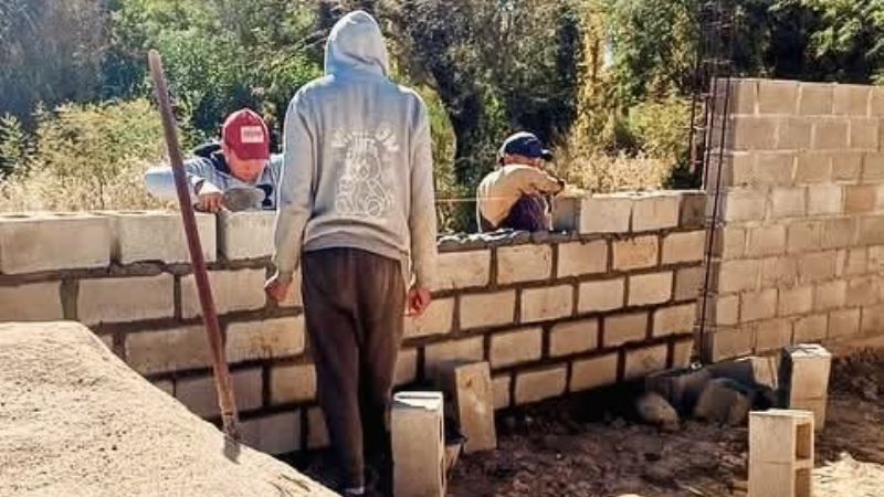 La Municipalidad de Santa María avanza con obras y mejoras en Chañar Punco.