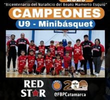 Red Star BBC, campeón U9