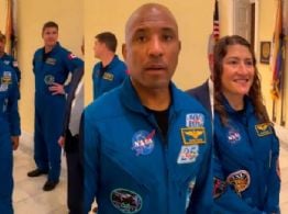 “Dejen de mentir, nunca fueron al espacio”: increparon a los astronautas de Artemis II