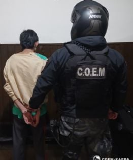 Una madre denunció a su propio hijo y terminó aprehendido