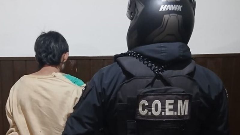 Una madre denunció a su propio hijo y terminó aprehendido