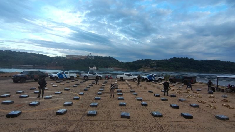 Impactante golpe al narcotráfico: secuestran más de tres toneladas de marihuana