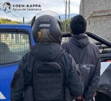 Lo sorprendieron cuando intentaba entrar a una casa: joven de 18 años terminó detenido