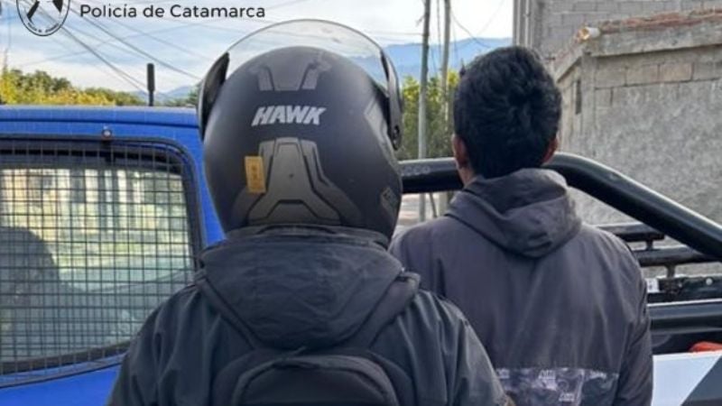 Lo sorprendieron cuando intentaba entrar a una casa: joven de 18 años terminó detenido