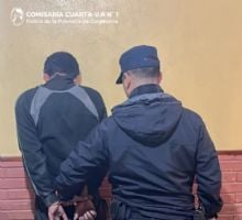 Sorprendieron a un joven dentro de una vivienda