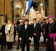 Milei asistió al Tedeum y García Cuerva pidió una clase dirigente que se anime al diálogo