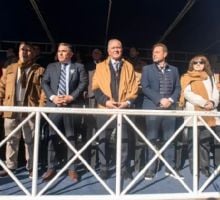 Dusso encabezó en El Rodeo el acto central por el 25 de Mayo y el Niquixao