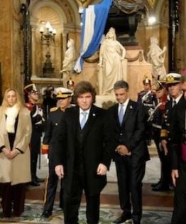 Milei asistió al Tedeum y García Cuerva pidió una clase dirigente que se anime al diálogo