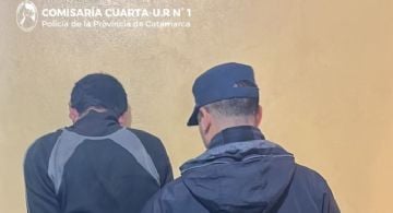 Sorprendieron a un joven dentro de una vivienda
