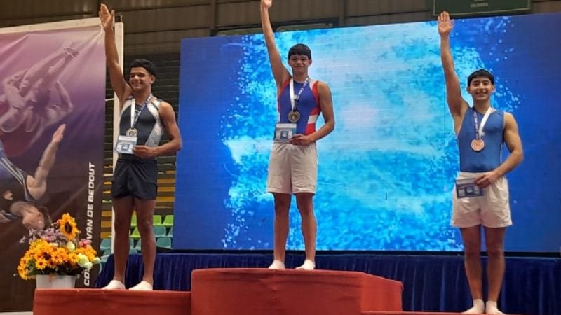 Catamarca con 9 podios en el Panamericano de Trampolín