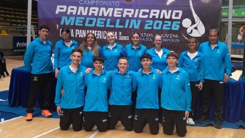 Catamarca con 9 podios en el Panamericano de Trampolín