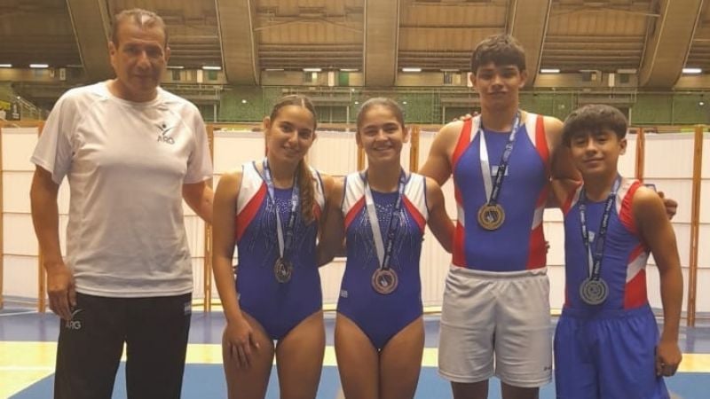 Catamarca con 9 podios en el Panamericano de Trampolín