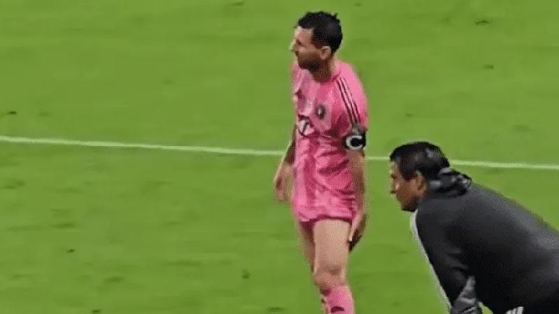Messi no está lesionado, sufre una sobrecarga
