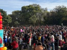 Más de 400 chicos de Confirmación celebraron Pentecostés en la Casa Natal del Beato Esquiú