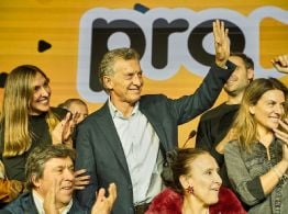 Dirigentes catamarqueños en el encuentro nacional del PRO