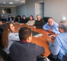 Senadores se reunieron con Mascheroni por los programas sociales y políticas de asistencia