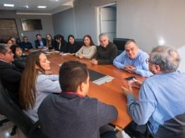 Senadores se reunieron con Mascheroni por los programas sociales y políticas de asistencia