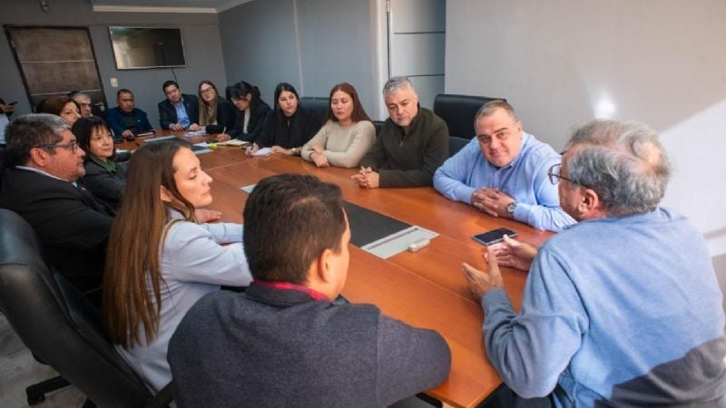 Senadores se reunieron con Mascheroni por los programas sociales y políticas de asistencia