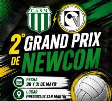 El 2do. Grand Prix de Newcom, se juega en San Martín