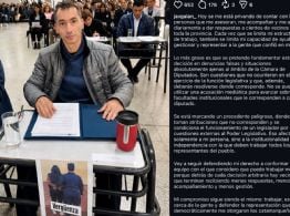 Galán denunció “intereses políticos” tras el rechazo a su pedido de desvinculación de una empleada