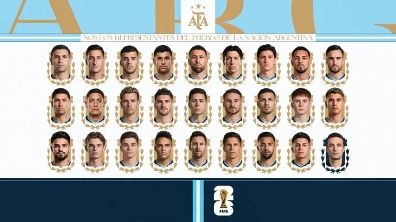 Scaloni dio la lista de Argentina para el Mundial 2026
