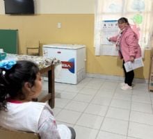 Huillapima: realizaron controles integrales de salud a estudiantes de primer grado