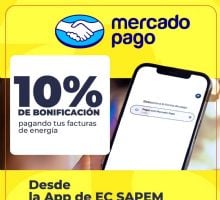 Facturas de la luz: usuarios tendrán una bonificación del 10 %  al pagar con Mercado Pago