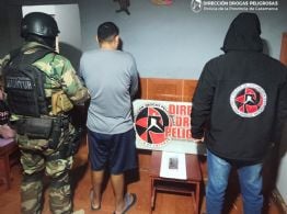 Cuatro detenidos en un allanamiento antidrogas