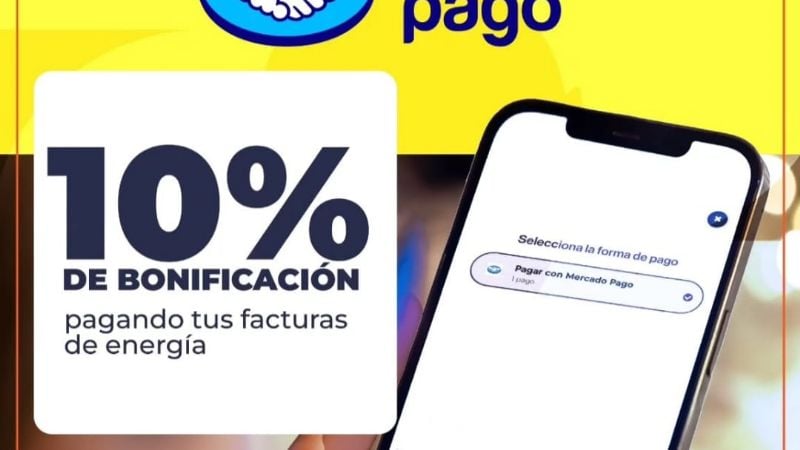 Facturas de la luz: usuarios tendrán una bonificación del 10 %  al pagar con Mercado Pago