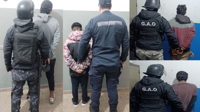 Secuestraron motos, un auto y arrestaron a 12 personas en Catamarca