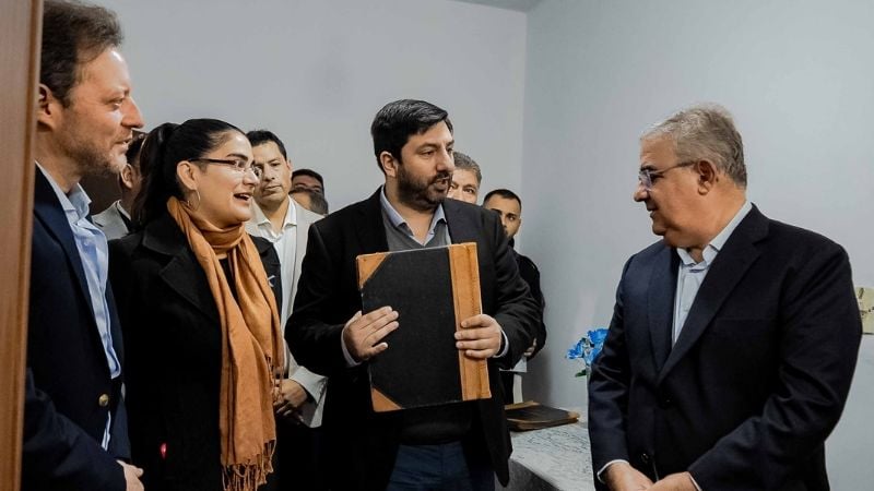 Jalil inauguró la nueva dependencia del Registro Civil en Miraflores