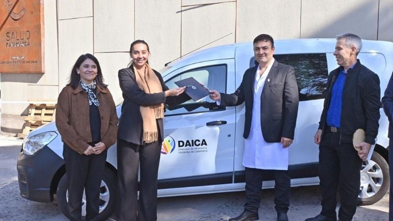 La DAICA recibió un móvil para traslado