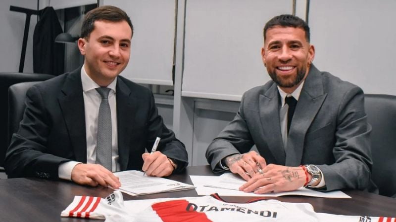 Nicolás Otamendi ya es jugador de River
