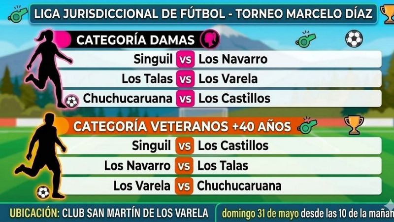 Arranca la Liga Jurisdiccional de Los Varela