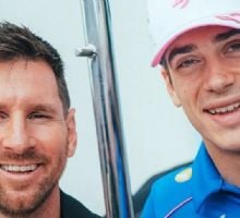 Messi en la F1 con Colapinto y Antonelli