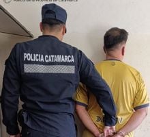 Amenazó a su pareja con un revólver, desafió a la Policía y terminó detenido
