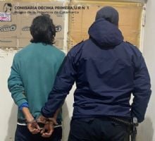 Intentó escapar con puerta y ventanas que no eran suyas y terminó detenido