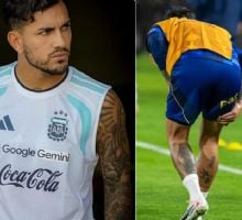 Paredes tiene un desgarro y encendió las alarmas