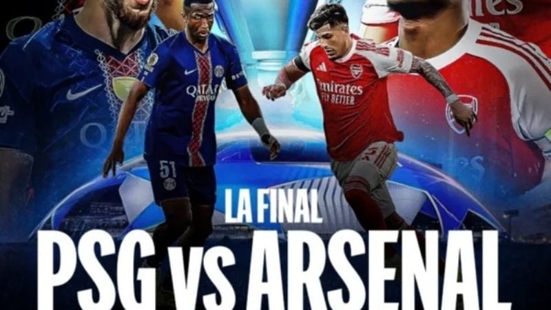 PSG--Arsenal por la final de la Champions League 2026
